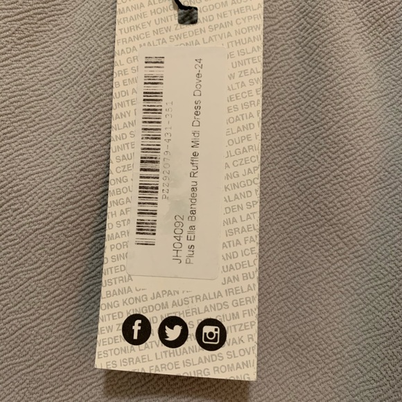 Boohoo | Ella Bandeau Dress | NWT - Picture 6 of 7